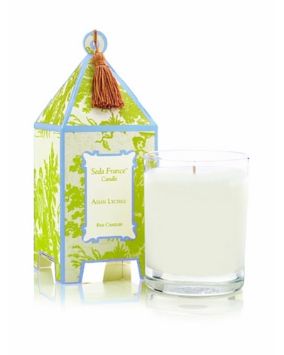 Seda France Asian Lychee Pagoda Box Candle, 10-Oz.