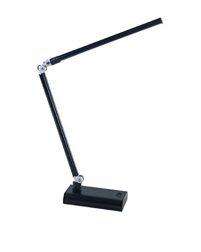 LED Energy Saving Contemporary Desk Lamp, Black