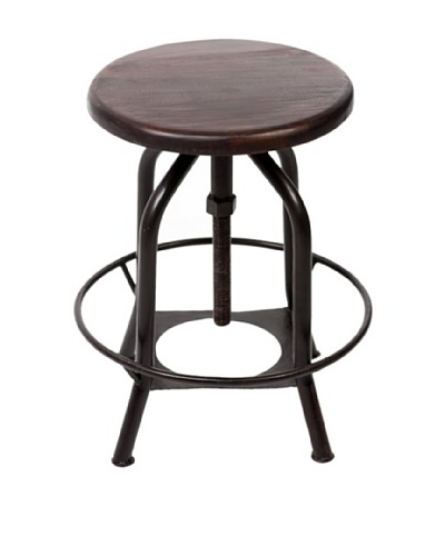 CDI Furniture New Industrial II Stool, Dark Grey