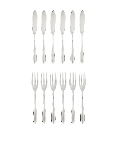 LeBrun 12-Piece Fish Flatware Set