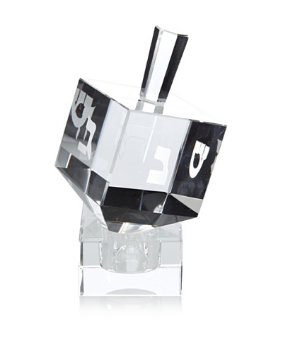 Legacy Judaica Classic Crystal Dreidel