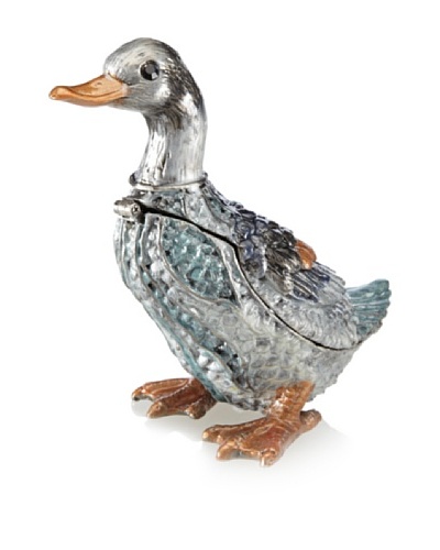 Legacy Judaica Jeweled Duck Spicebox