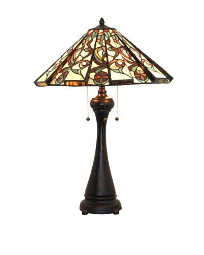 Legacy Lighting Calypso Table Lamp, Crimson Noir
