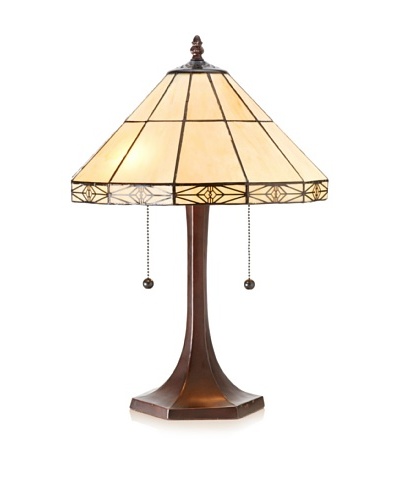 Legacy Lighting Simply Mission Table Lamp, Burnished WalnutAs You See