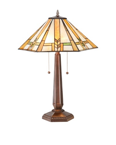 Legacy Lighting Winslow Table Lamp, Burnished Walnut