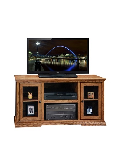 Legends Furniture Colonial Place 54 TV Console, Golden Oak