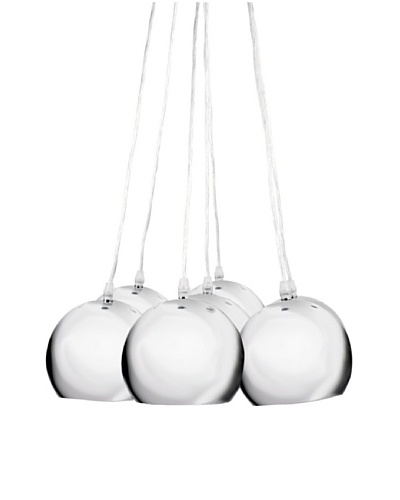 Leitmotiv Pendant Big Bundle Lamp, Chrome