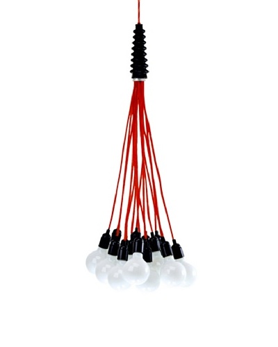 Leitmotiv Pendant Bundle Lamp, Red