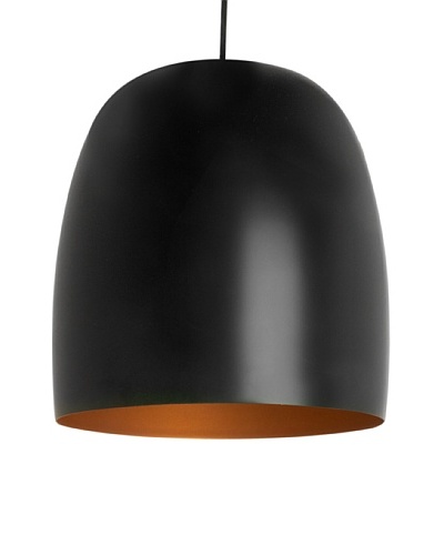 Leitmotiv Kalimero Pendant Lamp, Black/Gold