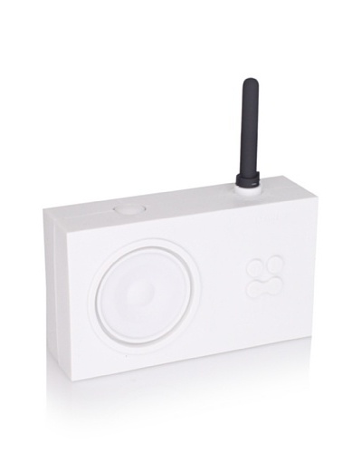 Lexon Tykho Rubber Radio, White