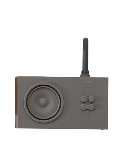 Lexon Tykho Rubber Radio, Grey