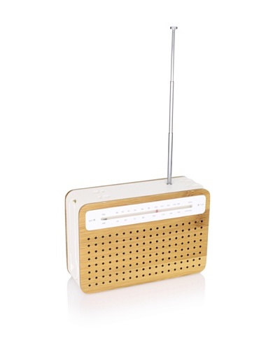 Lexon Safe Bamboo Radio, Bamboo