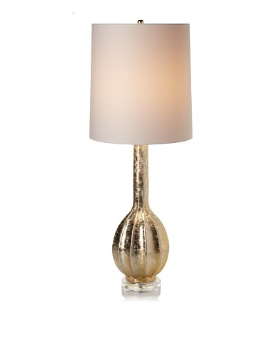 Lighting Accents Embossed Ceramic Table Lamp