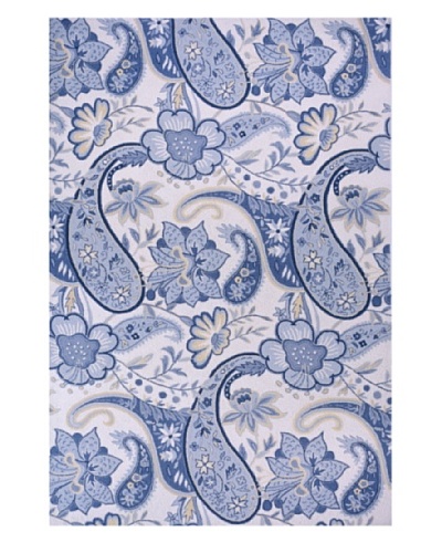 Lil Mo Paisleys Rug [Ivory/Blue]