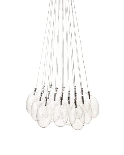 Eggy Pendant Lamp, ChromeAs You See