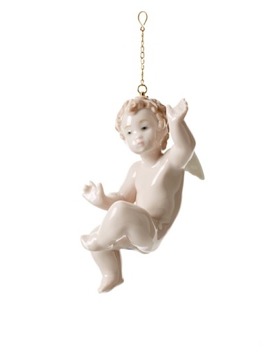 Lladró Surprised Cherub Ornament