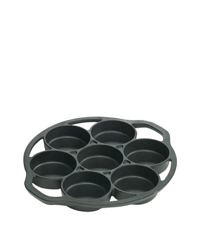 Lodge Logic Pre-Seasoned Cast Iron Drop Biscuit Pan, 11.25