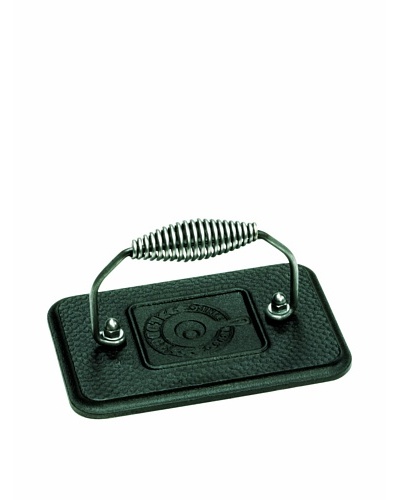 Lodge Pre-Seasoned Rectangular Cast-Iron Grill Press