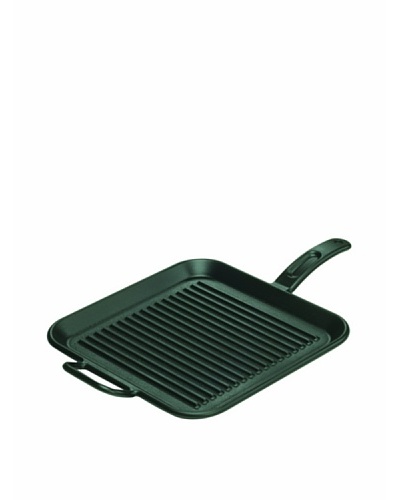 Lodge Pro-Logic Pre-Seasoned Cast Iron Square Grill Pan, 12