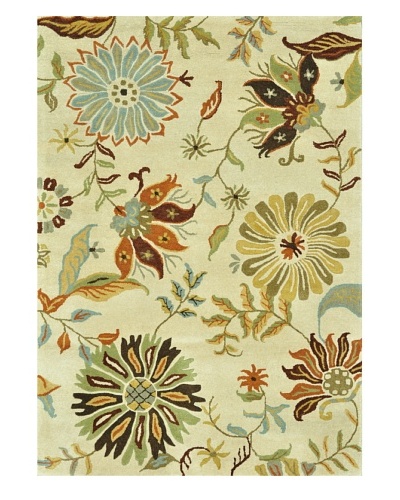 Loloi Rugs Dahlia Rug, Ivory, 9' 3 x 13'