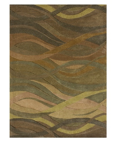 Loloi Rugs Zara Rug, Sage/Multi, 5' x 7' 6