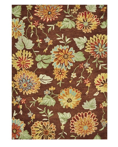 Loloi Rugs Dahlia Rug, Brown, 9' 3 x 13'