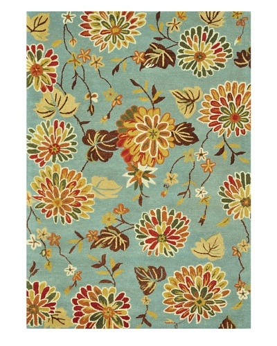 Loloi Rugs Dahlia Rug, Blue, 9′ 3″ x 13′