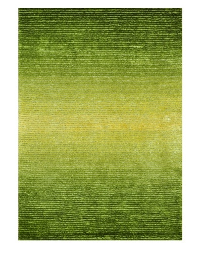 Loloi Rugs Jasper Shag Rug, Green Glow, 5' x 7' 6