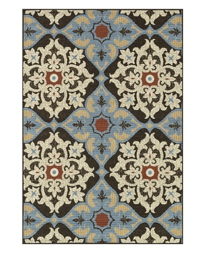 Loloi Rugs Arbor Rug, Chocolate/Multi, 1' 9 x 2' 9
