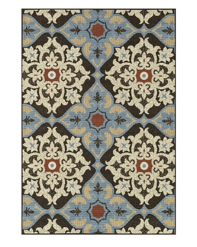 Loloi Rugs Arbor Rug, Chocolate/Multi, 1' 9 x 2' 9