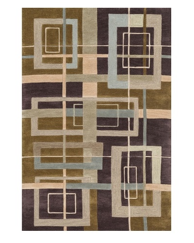 Loloi Rugs Abacus Rug [Mocha/Multi]