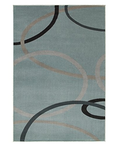 LR Resources Adana Rug, Light Blue, 7' 9 x 9' 9