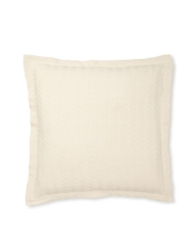 Belle Epoque Sand Grains Pillow, Cream/Grey, 20×20