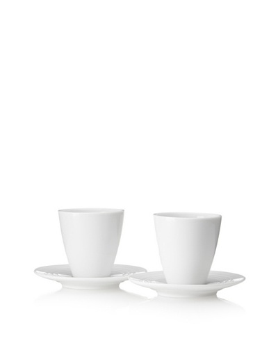 Magppie Set of 2 Brasiliano Espresso Cups and Saucers