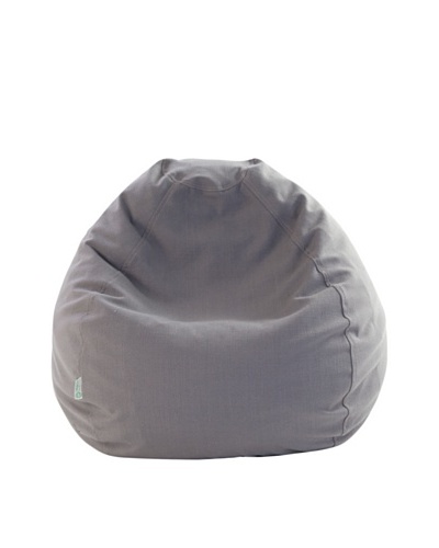 Majestic Home Goods Wales Small Bean Bag, GrayAs You See