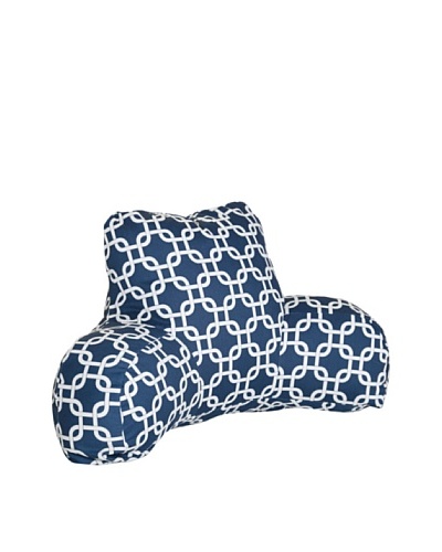 Majestic Home Goods Links Reading Pillow, NavyAs You See