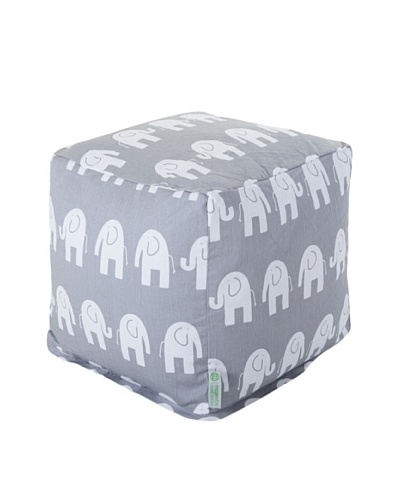 Majestic Home Goods Ellie Small Cube, Gray