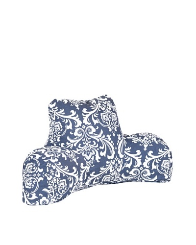 Majestic Home Goods French Quarter Reading Pillow, NavyAs You See
