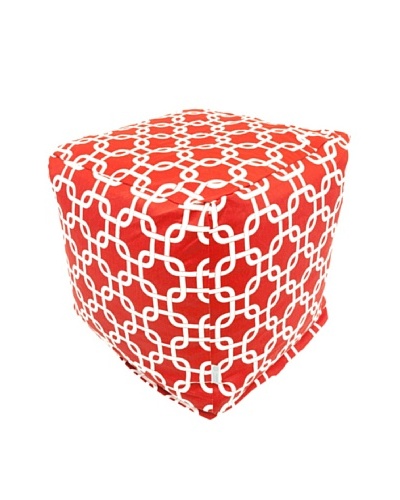 Majestic Home Goods Links Small Cube, RedAs You See
