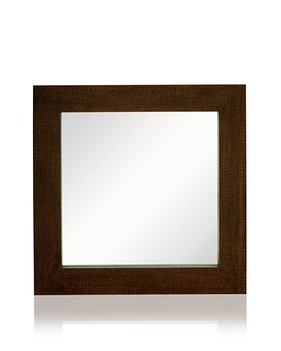 Square Woven Mirror [Bronze]