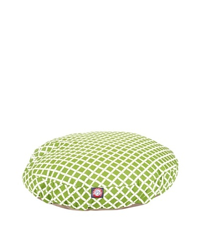 Majestic Pet Bamboo Print Round Pet Bed, Medium, SageAs You See