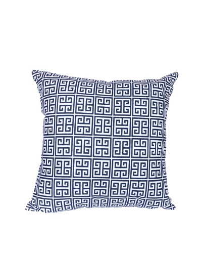 Malabar Bay Greek Key Pillow