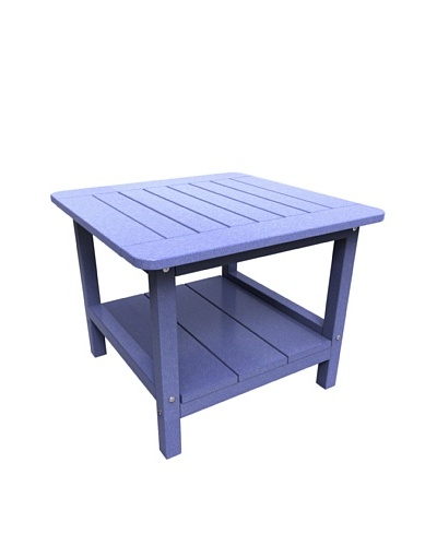 Malibu 24 Square End Table in Sky Blue