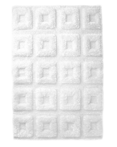 Manhattan Design District Wool Blend Luxury Shag [White]