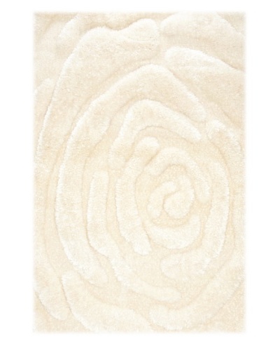 Manhattan Design District Wool Blend Luxury Shag [White]