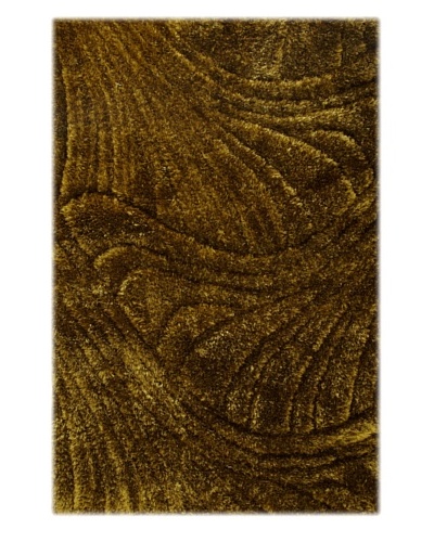 Manhattan Design District Wool Blend Luxury Shag [Green]