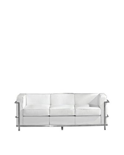 Manhattan Living Cube LC2 Petit Sofa, White