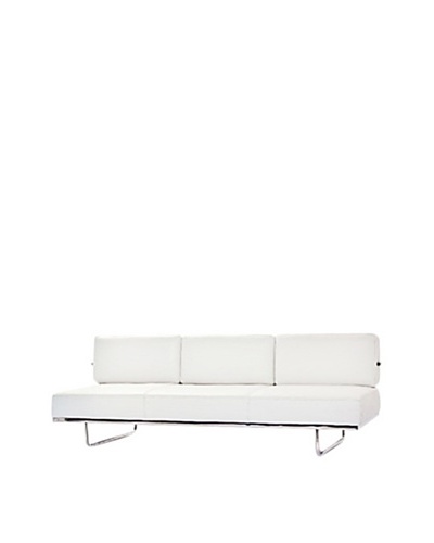 Manhattan Living Flat LC5 Sofa Bed, White