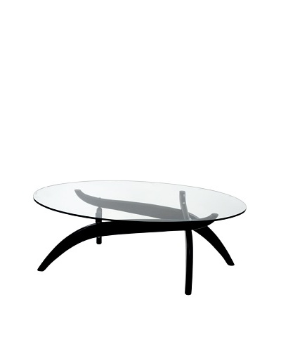 Manhattan Living Spider Coffee Table, Black