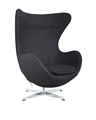 Manhattan Living Fabric Inner Chair, Gray